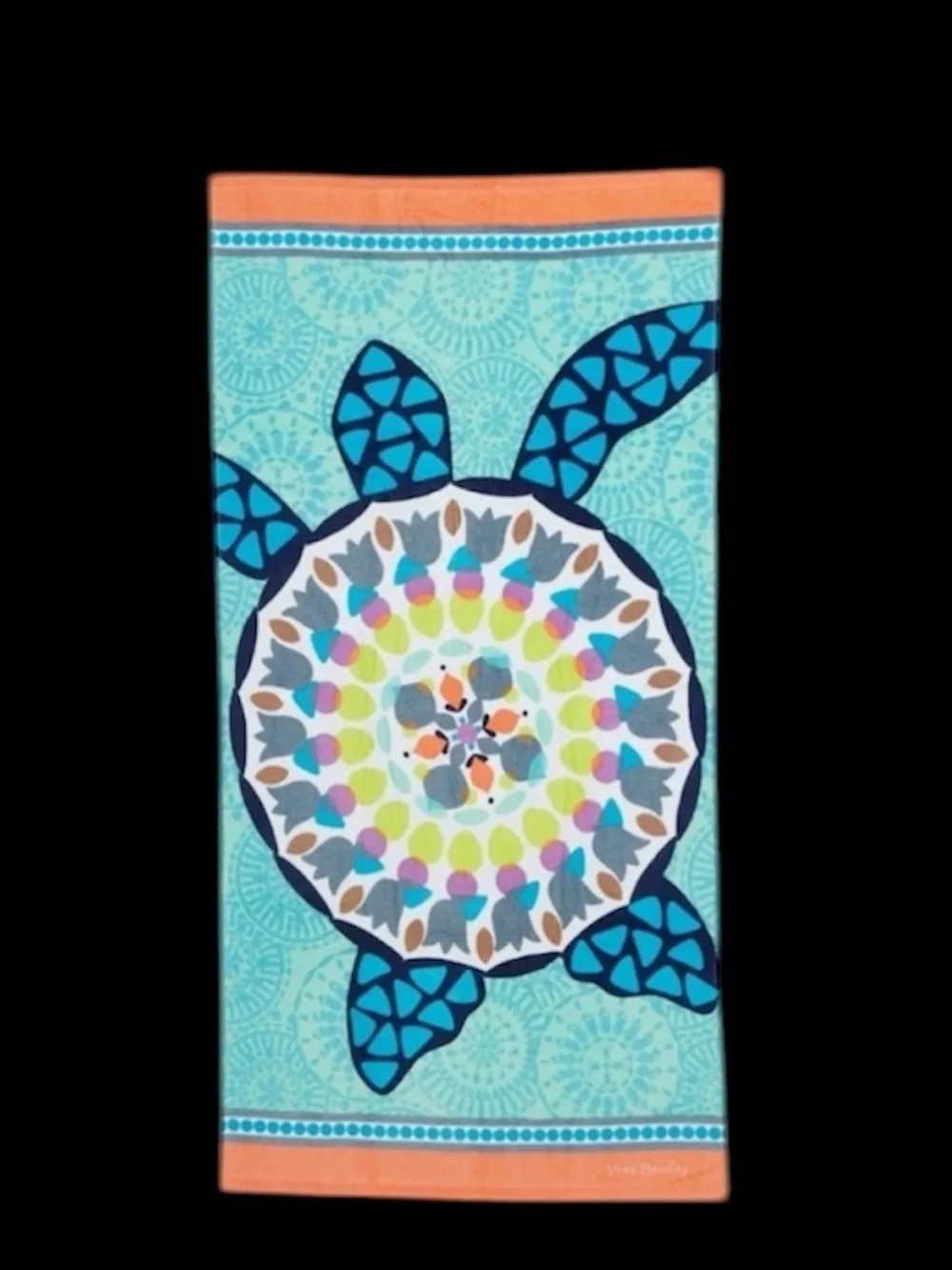 🆕 Vera Bradley SUNNY MEDALLION Beach Towel